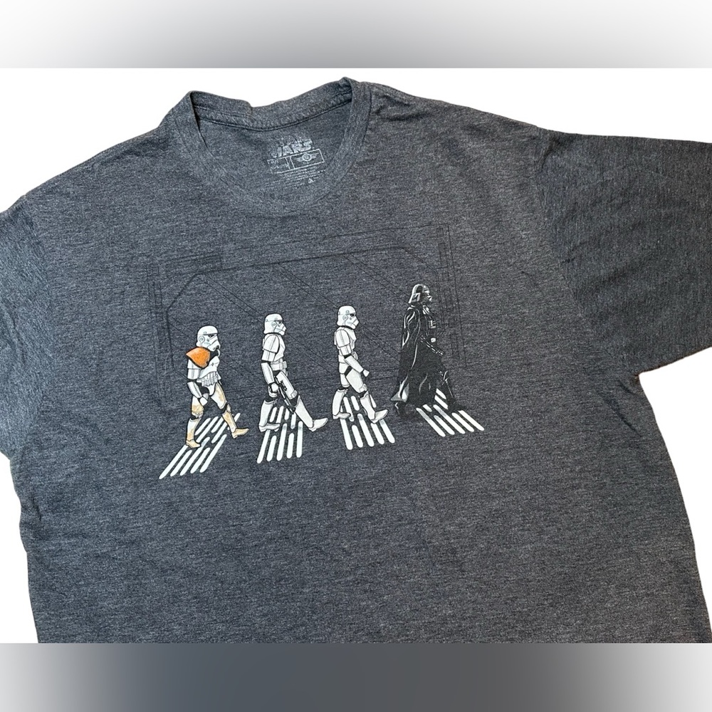 Star Wars Storm Trooper Death Vader T-shirt XL Short Sleeve - Picture 1 of 3
